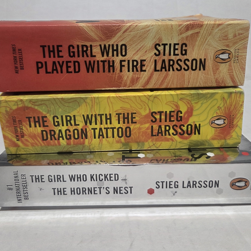 Stieg Larsson NEW 3pc Paperback Book Set